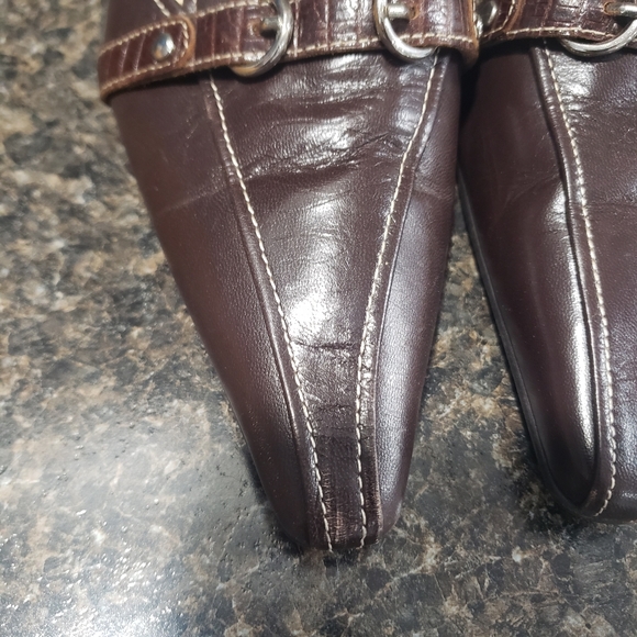 Preview Brown Mules size 8 - Picture 2 of 11
